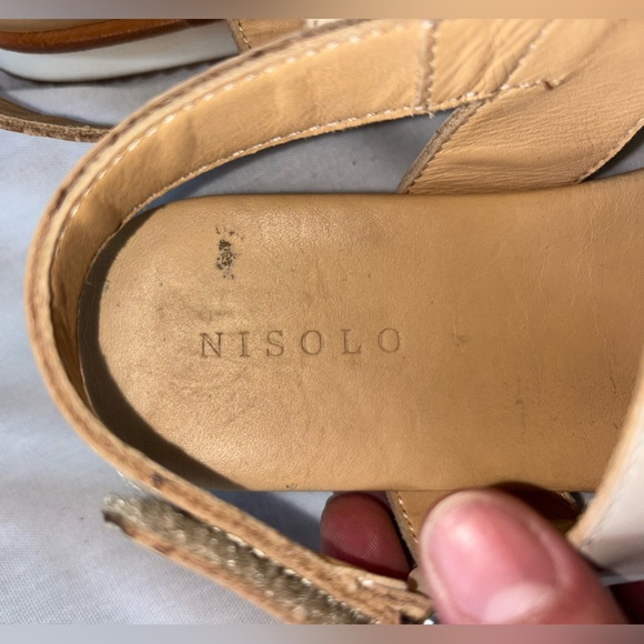 Nisolo Cream Tan Sandals - Picture 3 of 7